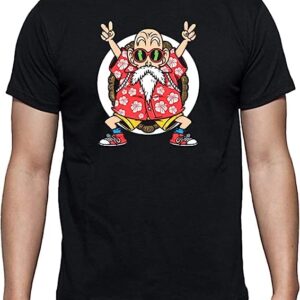 camiseta dragon ball roshi paz