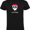 Vista de una camiseta terminada con logo fito y fitipaldis