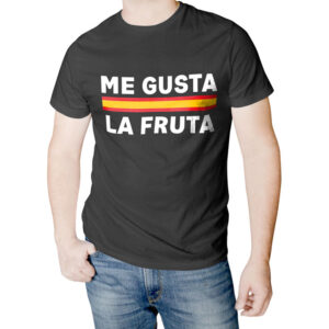 Camiseta me gusta la fruta