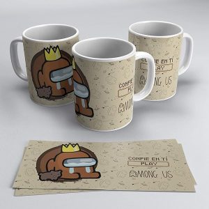 TusPersonalizables.com Taza fanart de videojuego cazar al impostor